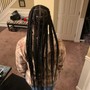 Large Knotless Braids