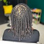 Invisible Locs on Natural hair