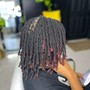 Invisible Locs on Natural hair