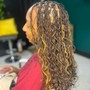 Curls for loc styles