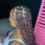 Braid down for wigs or crochet