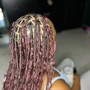 Braid down for wigs or crochet