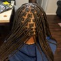 Medium knotless  Braids