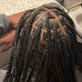 Medium knotless  Braids