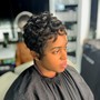 Shampoo, Style, Wrap , Hydration Treatment - Relaxed Hair