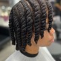 Natural Flat Twists + Micro-Mist Hydration Streamer