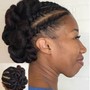 Natural Flat Twists + Micro-Mist Hydration Streamer