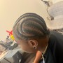 Medium Knotless Braids