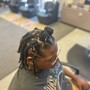 Loc Updo Style