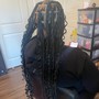 Natural hair Individual Braids