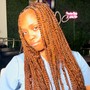 Smedium Boho Knotless Braids (Hair Provided)