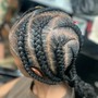 6-10 feed in braids