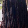 Crown Box Braids