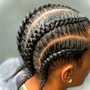 Medium Fulani/tribal braids