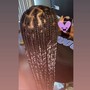 Small knotless Braids