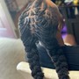 Large Goddess Braids