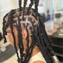 Marley hair over Locs