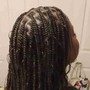 Small Knotless Braids