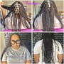 Medium Knotless Or Traditional Box Braids