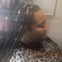 Knotless Box Braids (Med)