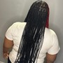 Small Knotless Braids