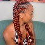 2) Feed in Braids