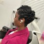 Slayed Ponytail For Natural Hair