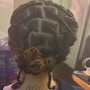 Loc Re-twist with 2 strand 50-75 locs