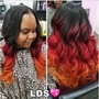 Hair Extensions Coloring