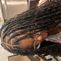 Medium Knotless Braids