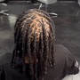 Retwist + Style  ( 75 and up locs )