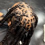 Retwist + Style  ( 75 and up locs )