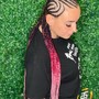 Small feed-ins Cornrows