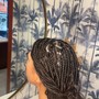 Medium Box Braids