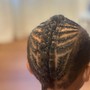 Kid's Braids - No Added Braiding hair