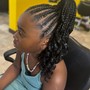 Kid's Braids ( natural style )