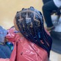 Kid's large box braids