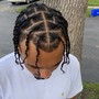 Men’s/boys Two Strand  Twist (Fade)