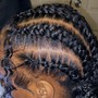 Knotless  Braids smedium and length