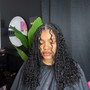 Small Goddess knotless braids