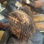 Loc retwist and style(more than 80 locs)