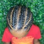 Kid's Natural Braid Style