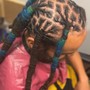 Cornrow Updo