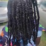 Large knotless Braids