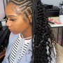 Bob French curls Braids