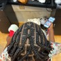 Retwist + Style - haircut above ears