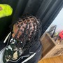 Medium Knotless Braids