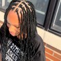 Medium Knotless Braids