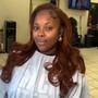 Flip over sew in