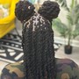 Loc curls